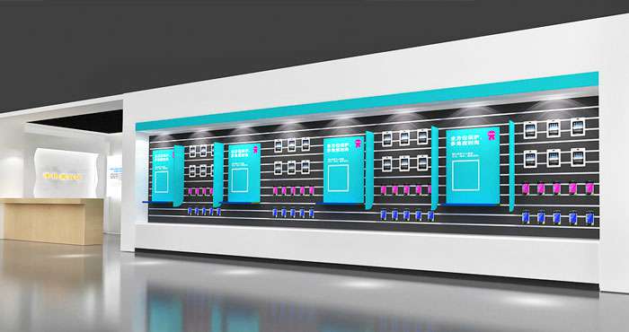 鄭州蘋果手機專賣店裝修設計效果圖