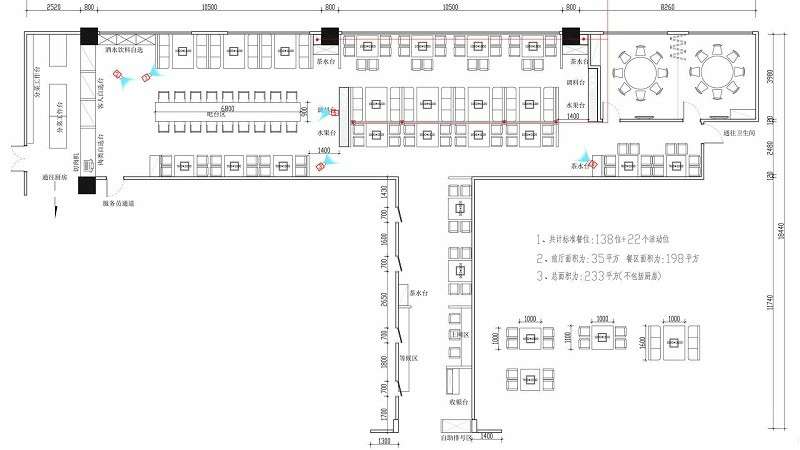 火鍋店裝修設計方案，一套完整的火鍋店設計方案